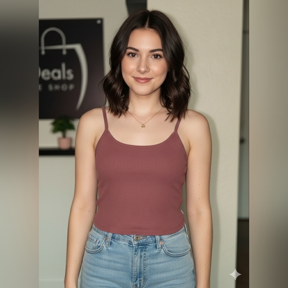 American Eagle Outfitters Tops - American Eagle Outfitters Dusty Rose Camisole